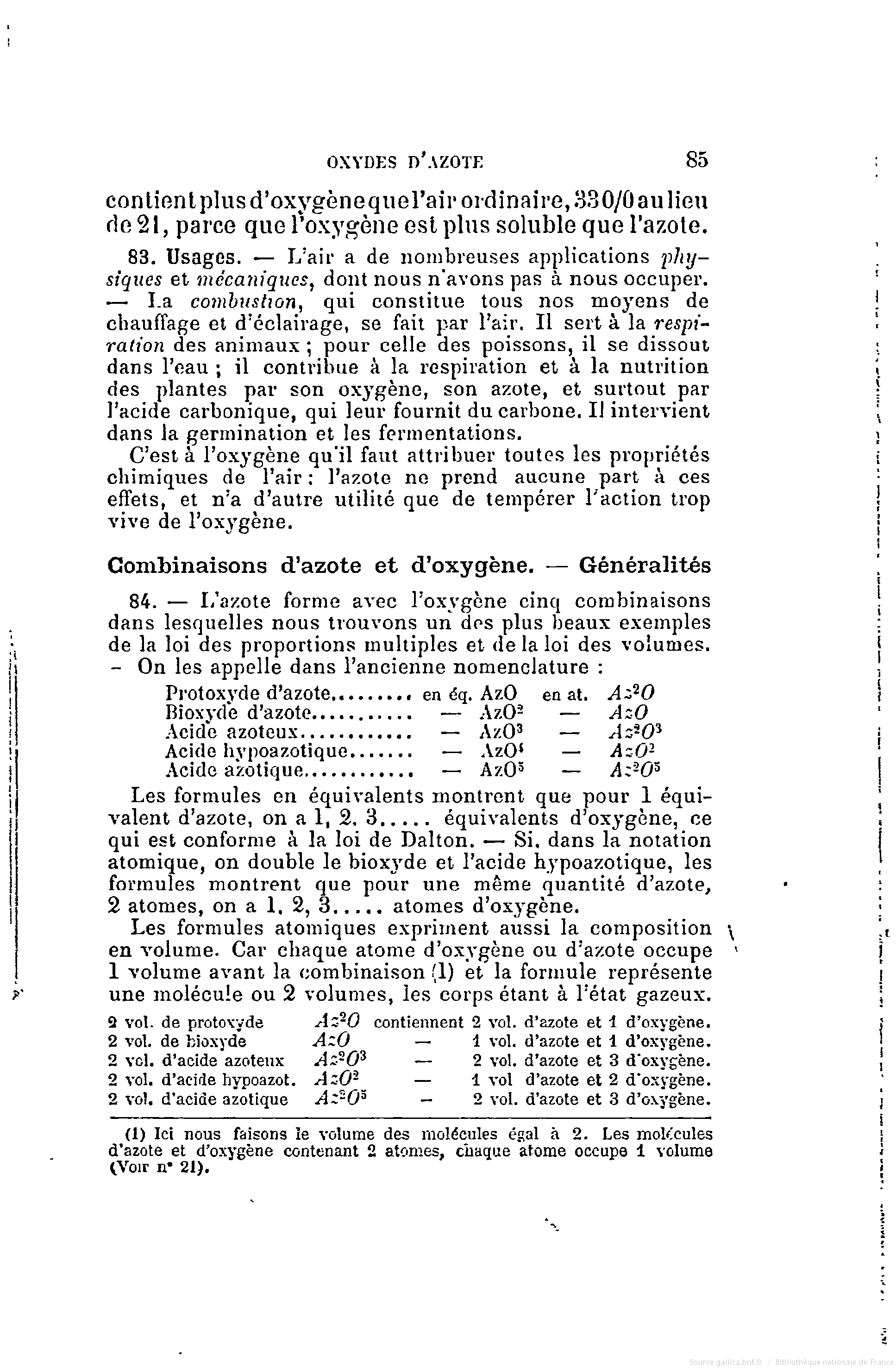 Les oxydes d’azote : identification et préparation Les oxydes d’azote : identification et préparation