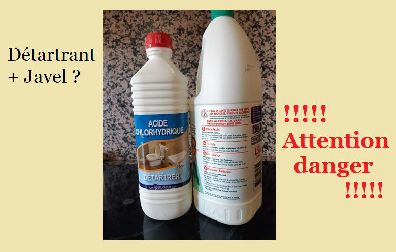Pourquoi ne pas mélanger de l’eau de Javel et du détartrant ? Pourquoi ne pas mélanger de l’eau de Javel et du détartrant ?