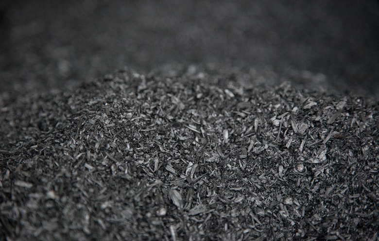 Crédit : Biochar après production, Oregon Department of Forestry FlickR, CC BY 2.0, Wikimedia